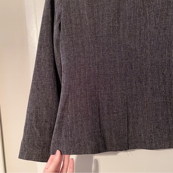 AGB Women's Gray Blazer Jacket - Picture 8 of 8